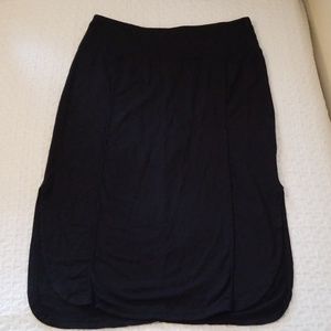 Athleta black skirt